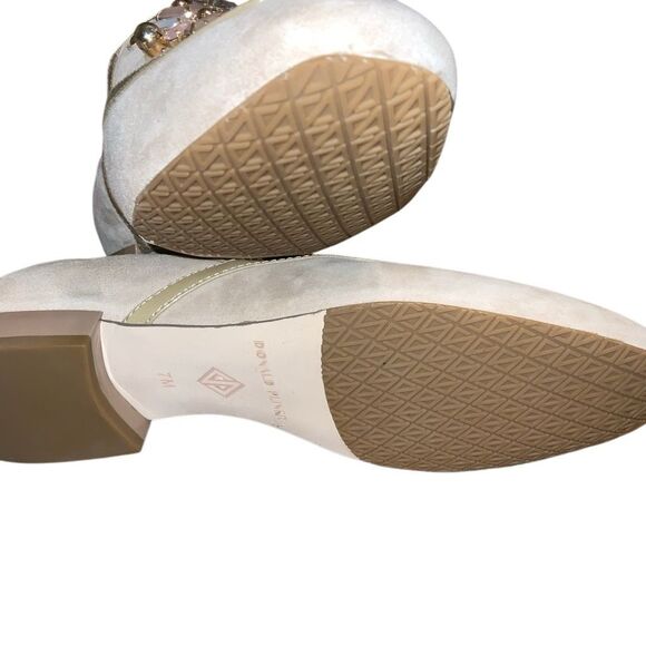 Women's Donald Pliner Rezza Crystal Embellished Loafers size 7 - Picture 8 of 9